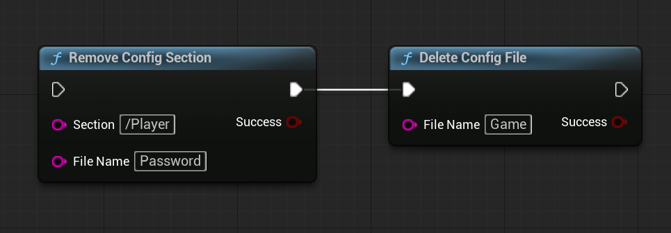 Remove section and delete file